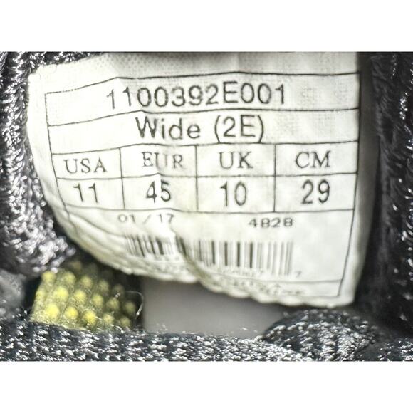 Men's Brooks Addiction Walker Black Walking Shoes Sz 11 2E (Wide) Athletic Gym - Picture 9 of 9